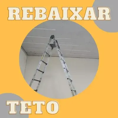 orçamento para rebaixar teto