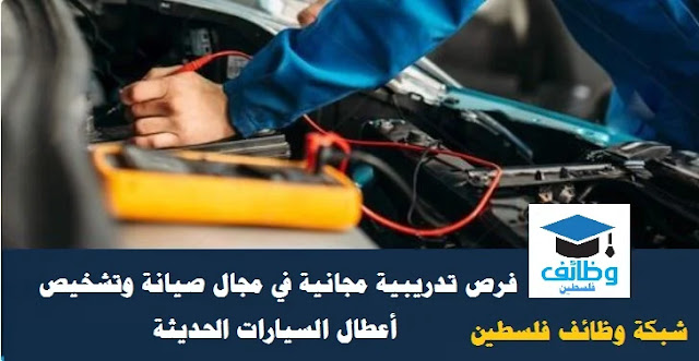 فرصة تدريبية| صيانة وتشخيص أعطال السيارات الحديثة| التمكين الاقتصادي للشباب في قطاع غزة|برنامج الامم المتحدة الانمائي| UNDP/PAPP