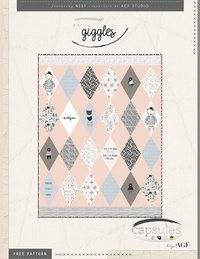 AGF Studio - quilt design Giggles featuring Nest fabric collection 