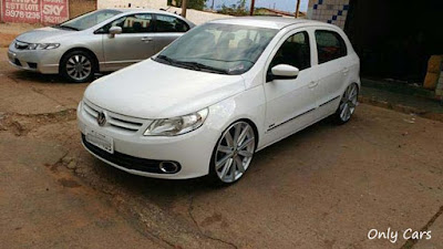 Gol G5 Rebaixado Rodas 20" + Som