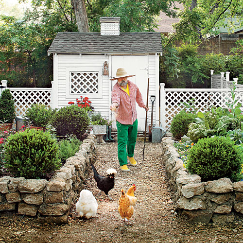 CITY GIRL: Southern Living Does Backyard Chickens