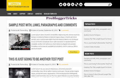 Free premium blogger templates