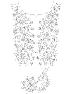 Bridal floral Hals Design 2012-13
