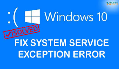 system service exception windows 10