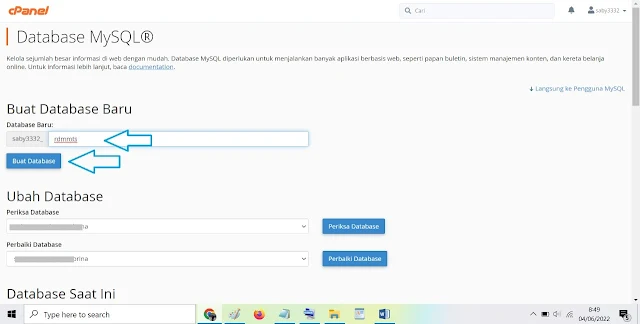 4. Cara Install Aplikasi Raport RDM Madrasah Melalui Hosting Rumah Web