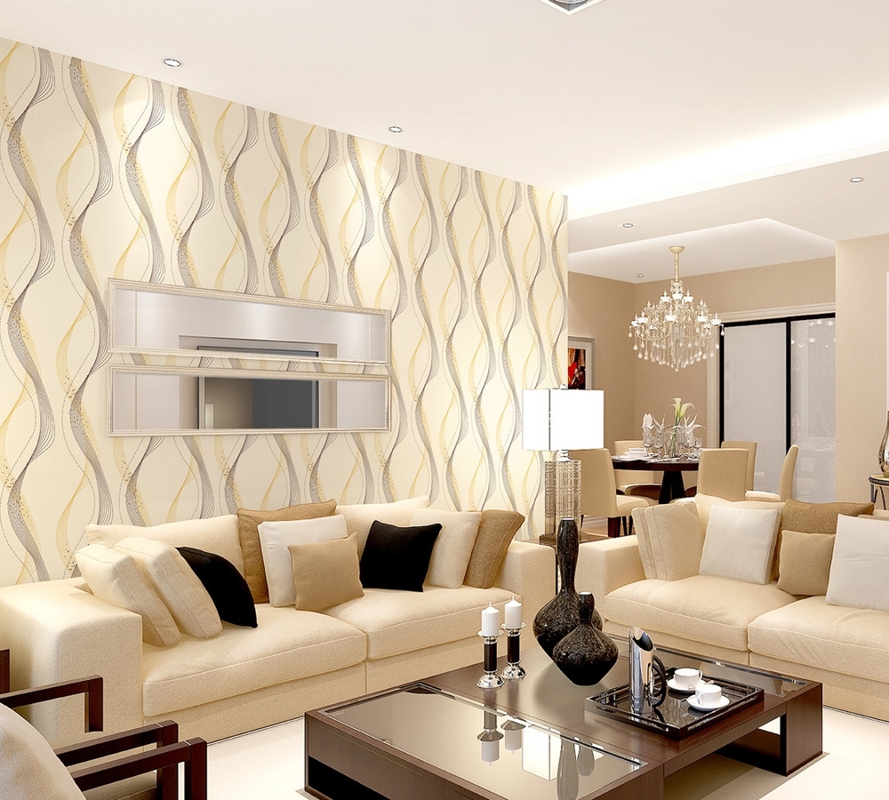 70 Motif Wallpaper Pilihan Untuk Desain  Ruang  Tamu  