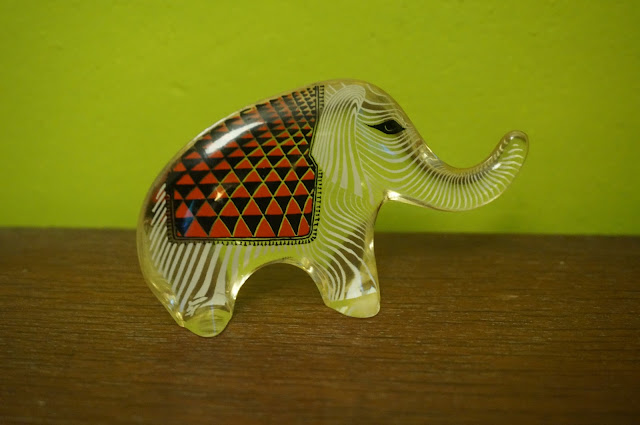 abraham palatnik elephant lucite brazil 