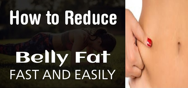 How to reduce belly fat at home fast and easily
