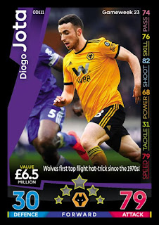 Topps Match Attax On Demand 2018-2019 Wolverhampton Wanderers Set