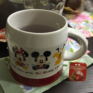 Mickey and Minnie mouse cup