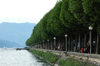 Город-курорт Экс-ле-Бен (Aix-les-Bains) раскинулся на берегу озера Бурже,