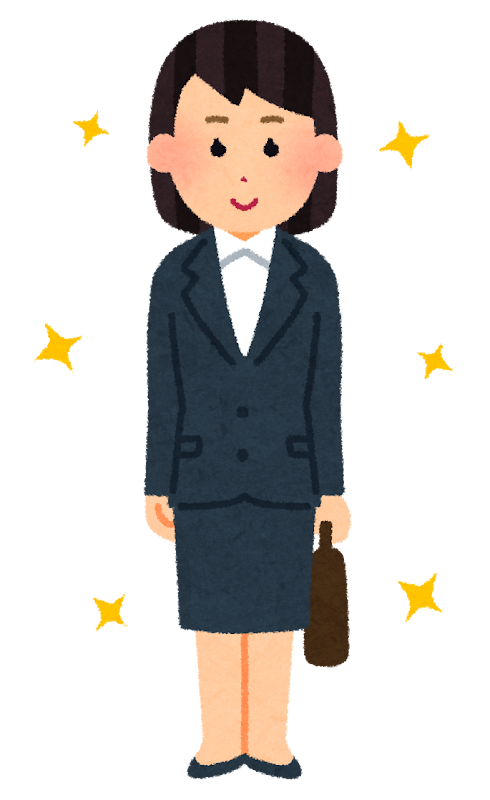 きれいなスーツを着た女性会社員のイラスト かわいいフリー素材集 いらすとや