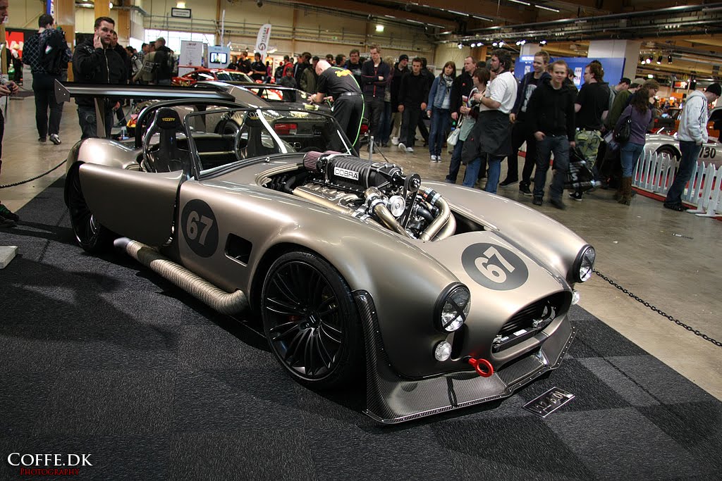 Awesome AC Cobra Replica with a supercharged Mercedes V12 engine and lots of