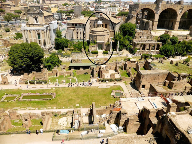 Roma-Foro romano-Tempio di Romolo