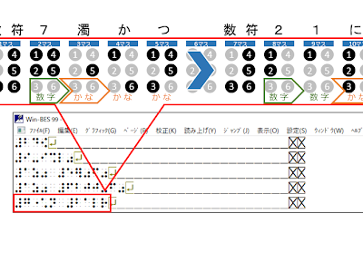 選択した画像 点字 書き方 735613-点字 書き方