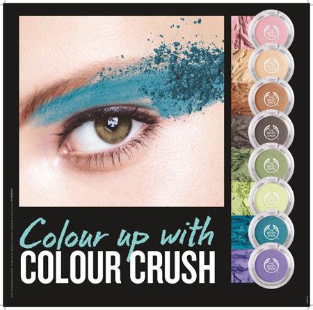 Color Crush eye shadows by The Body Shop