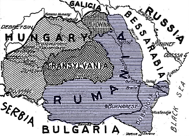 Promised teritory to Romania