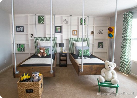 hanging beds