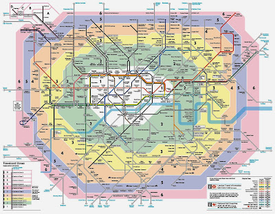 Mapa del metro de Londres