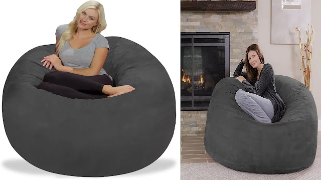 2- Chill Sack Memory Foam Bean Bag