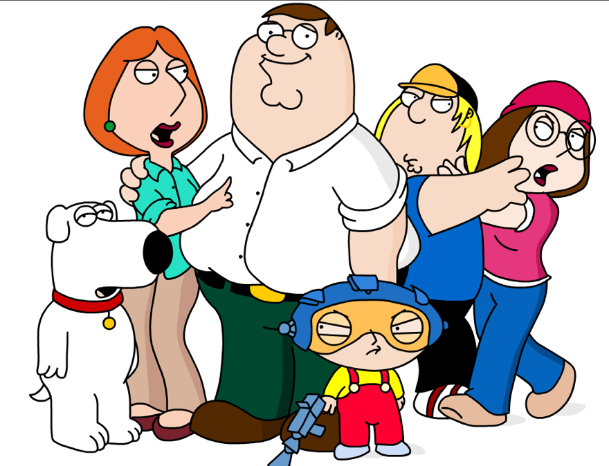 dysfunctional family cartoon. a dysfunctional family