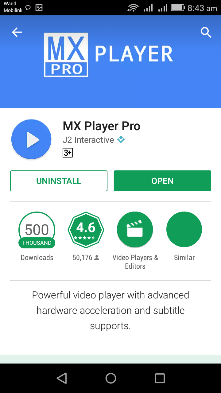 MX Player Pro Paid App For Free APK Download - Free Serial ...