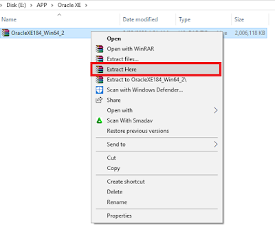 Tutorial Cara install Oracle XE di Windows