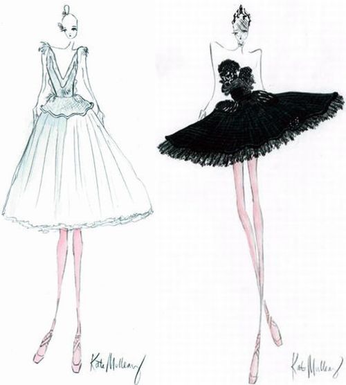 Nina's cocktail dress and Black Swan (Odille) costume