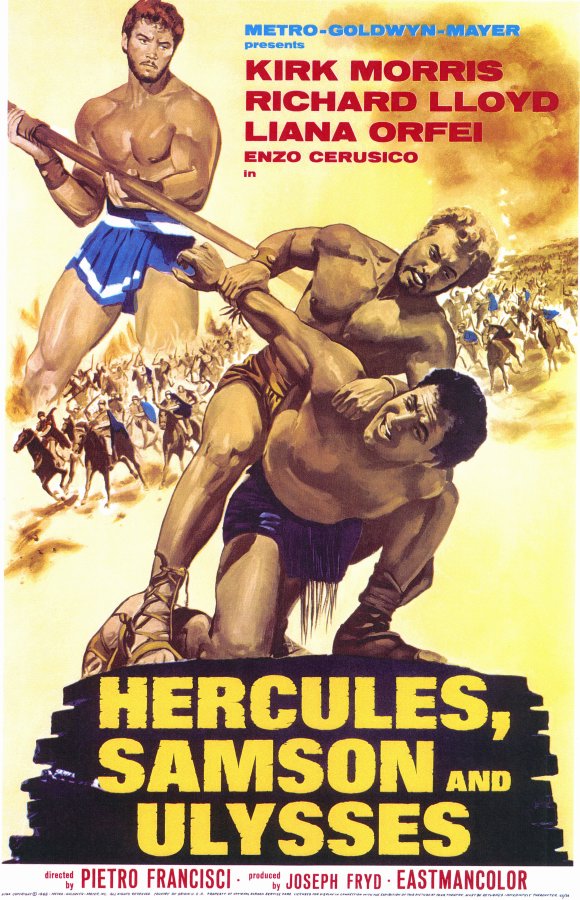 Hércules, Sansão e Ulisses