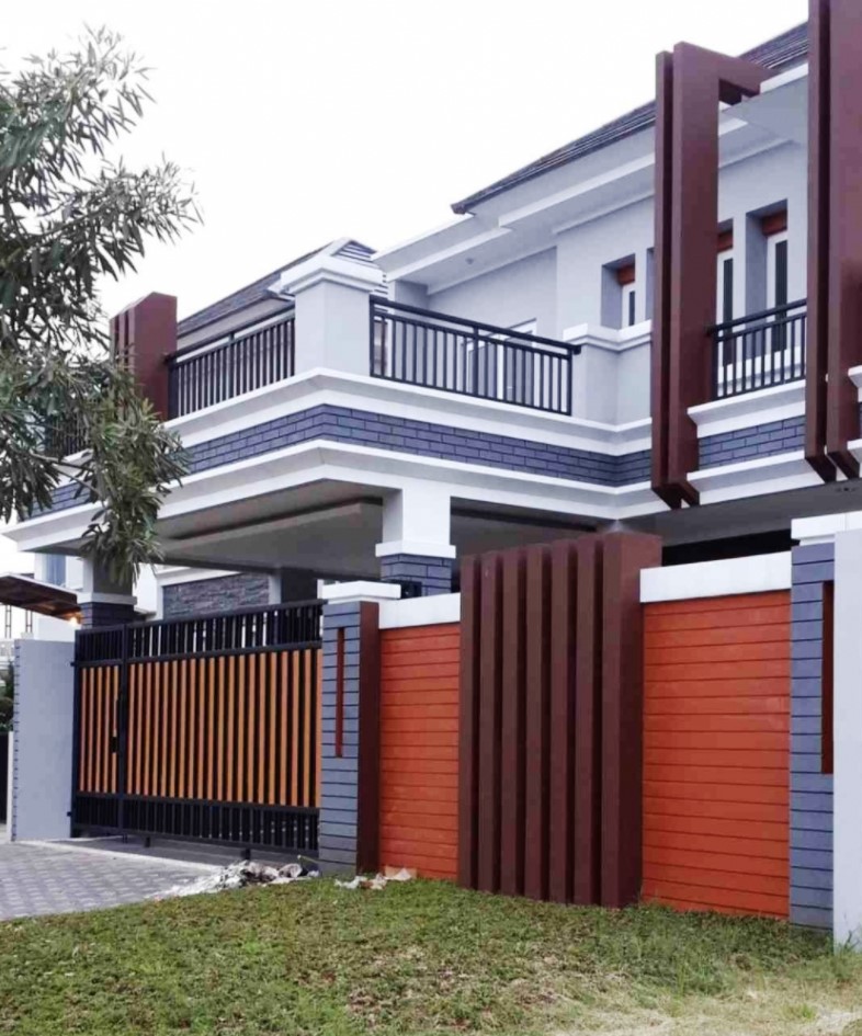 √ 61 Gambar Model Pagar Tembok Depan Rumah Minimalis Modern Terbaru