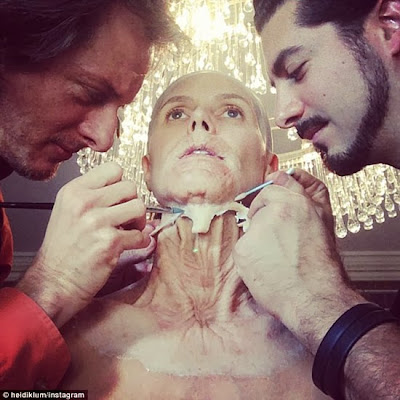 Heidi Klum has become an old woman of 100 years