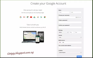 How To Create A Gmail Account