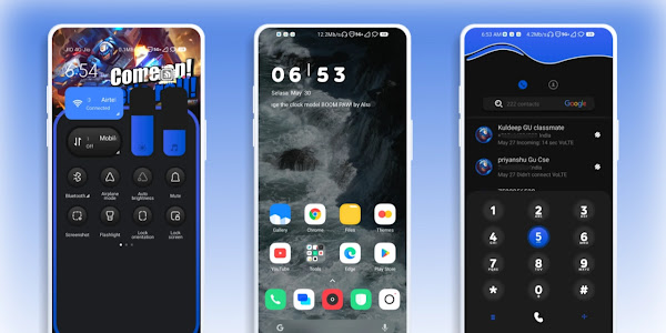 Sijon | One Of The he Best Theme on Theme Store For MIUI 14, MIUI 12.5 With Dark Mode And Whatsapp Module 