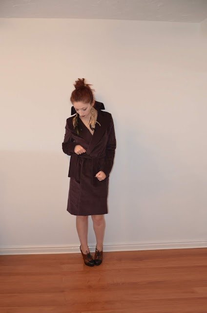 Burda Style sewing pattern DIY coat dressmaking fashion blog