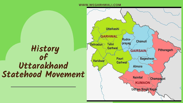 History  of  Uttarakhand  Statehood Movement