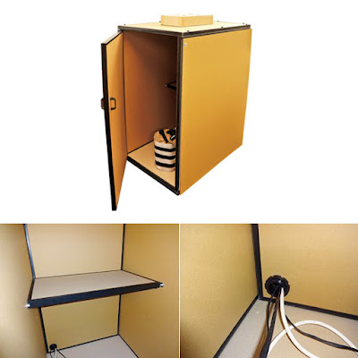 Danbocchi Wide Cardboard Soundproof Room, This AWESOME Personal Soundproof Studio Lets You Scream in Peace