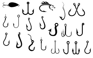 Fish hook svg,cut files,silhouette clipart,vinyl files,vector digital,svg file,svg cut file,clipart svg,graphics clipart