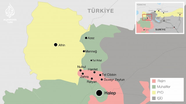 Türkiye YPG ve PYD'yi vurdu