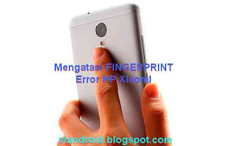 fingerprint xiaomi error
