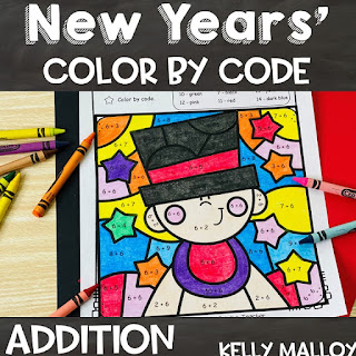 New Year's 2024 Coloring Pages Addition