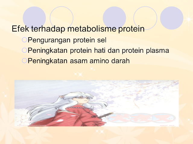 Efek terhadap metabolisme protein