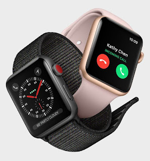 Source: Apple. The Apple Watch Series 3 (GPS + Cellular)