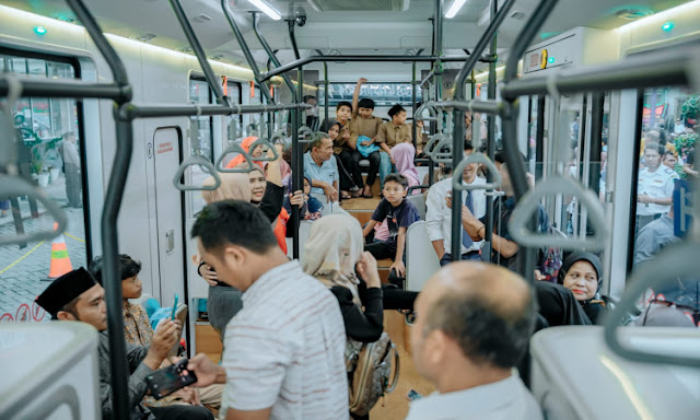 Bus Listrik Pemko Medan Diminati 5.917 Penumpang Selama Sepekan Beroperasi