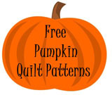 FREE PUMPKIN PATTERNS-QUILT PATTERNS-FREE PUMPKIN