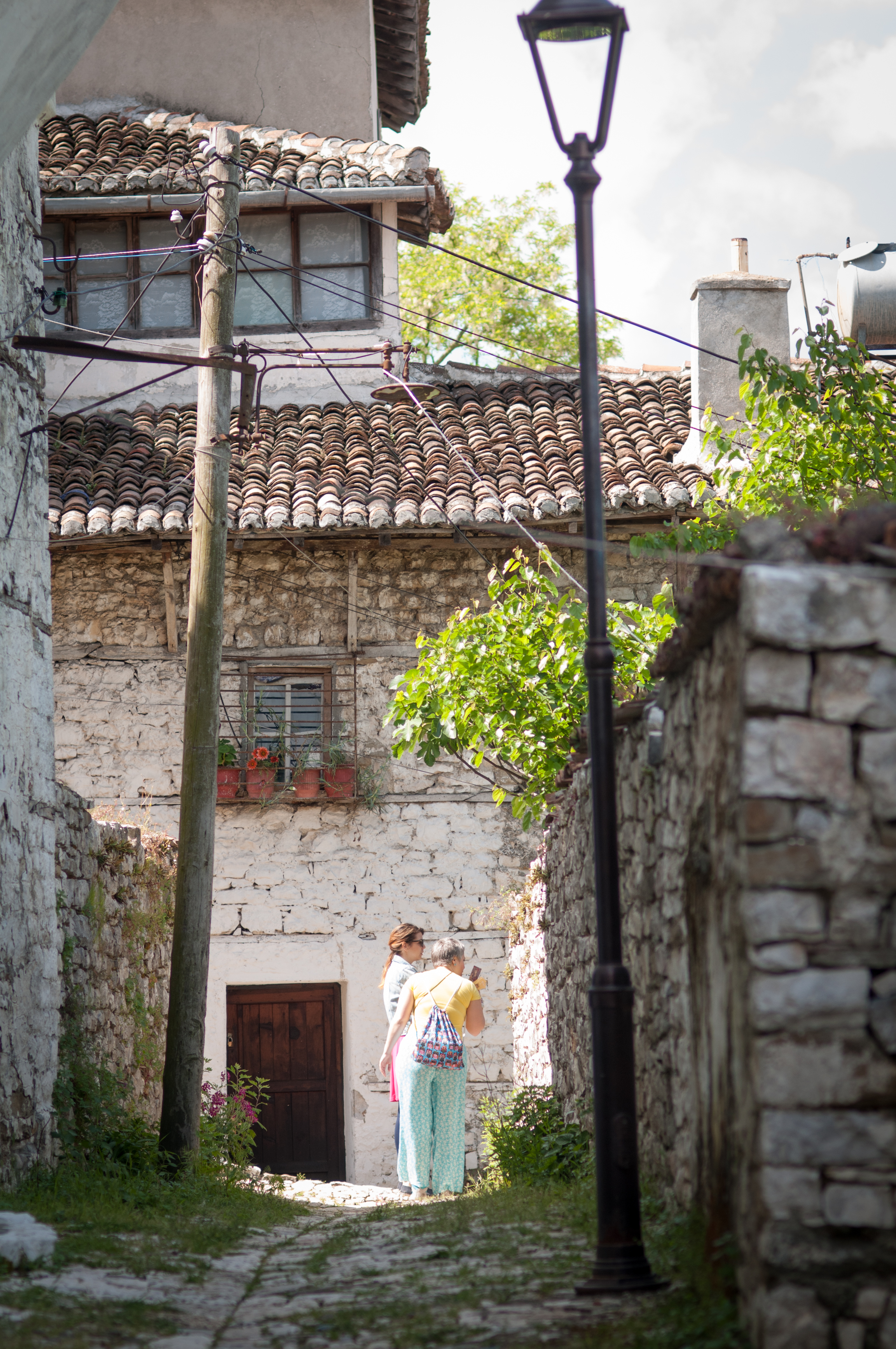 Inside Berat Castle, Albania