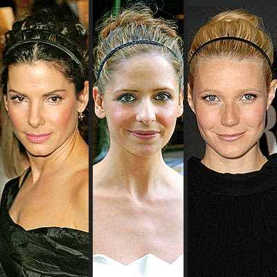 Hottest new celebrity hairstyle accessories ? why not consider headbands
