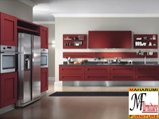 workshop custom setting interior furniture - kitchen set dapur - Maharumi Furniture