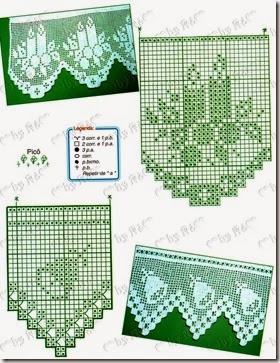 2-GRÁFICO BARRADO VELAS E SINOS CROCHÊ