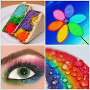 Clockwise from topleft: Taste The Rainbow, Urban Rainbow, Rainbow, .
