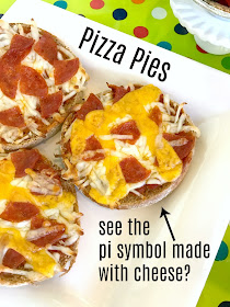 Mini pizza pies for Pi Day @michellepaigeblogs.com